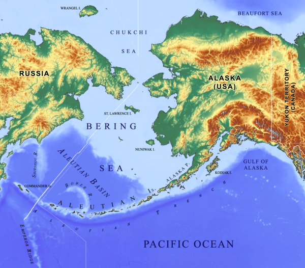 Alaska Map 600x526 