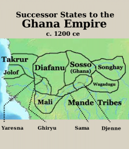 the original reason for the rise of the kingdom of ghana was