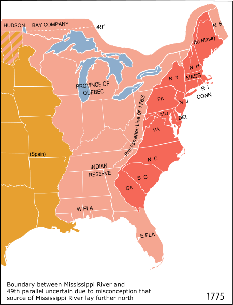 Map Of Territorial Growth